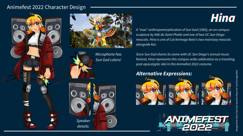 AF22 Hina Character Reference